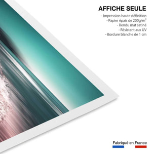 Poster balade au bord de l'eau Affiche seule