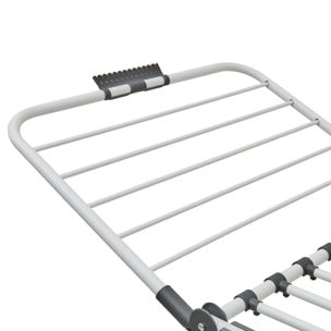 Étendoir à Linge Sinai Extensible 27M Blanc 113x60x260 cm