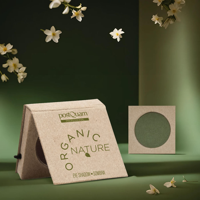 sombra ojos organic green