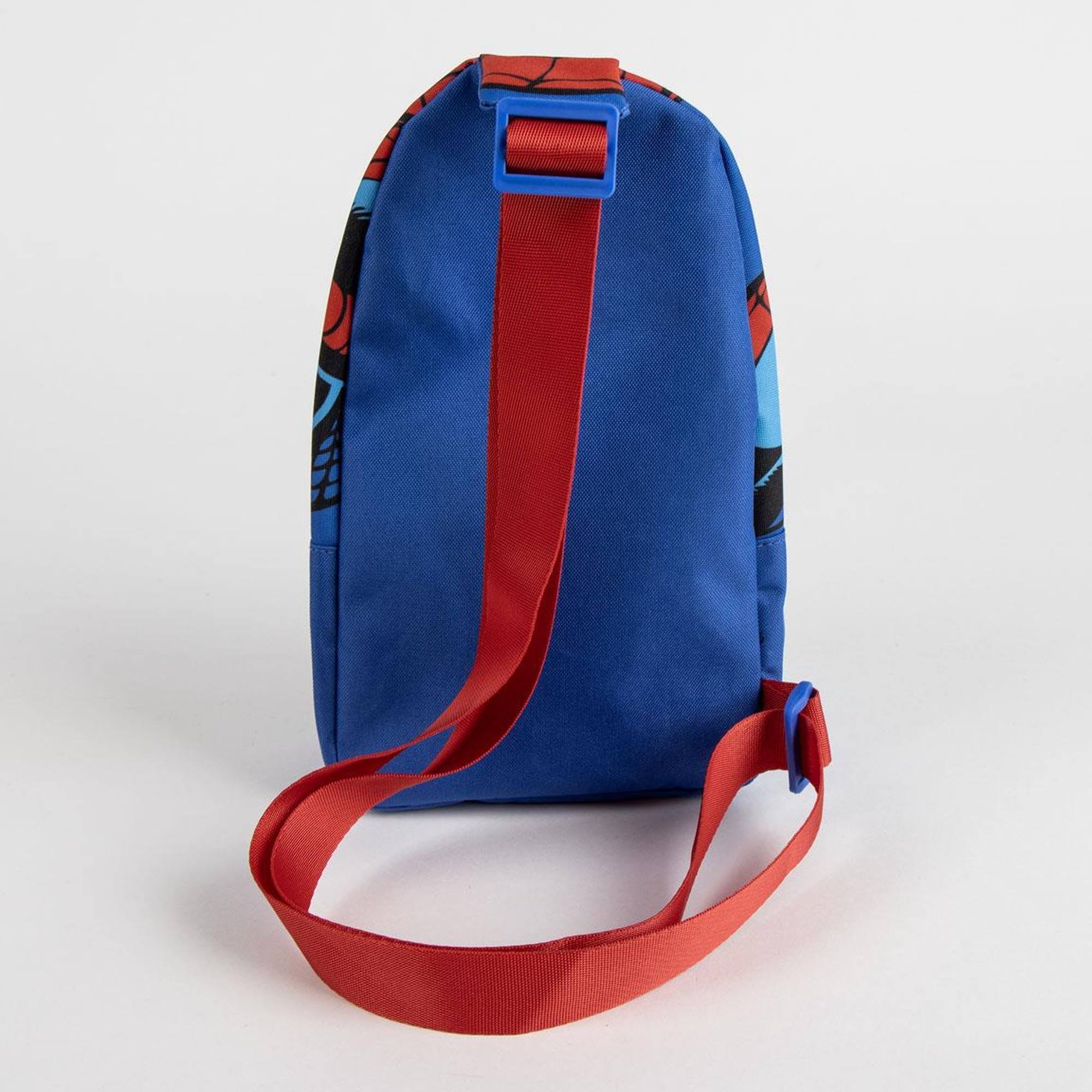 Mochila infantil estilo bandolera spiderman