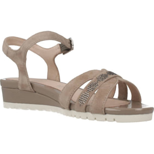 Sandalias Mujer de la marca STONEFLY  modelo CHER 3 GOAT SUEDE Light Brown