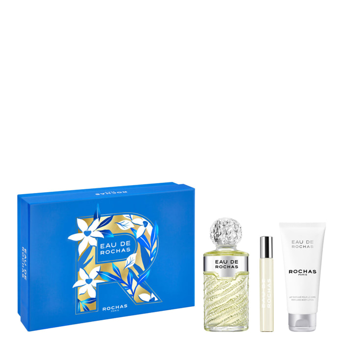 Eau de Rochas - Coffret Eau de Toilette 100ml + 2 Produits