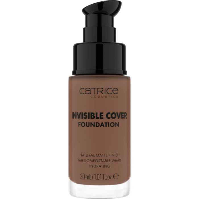 Invisible Cover Foundation - Fond de Teint Couvrant Invisible Fini Mat 30ml