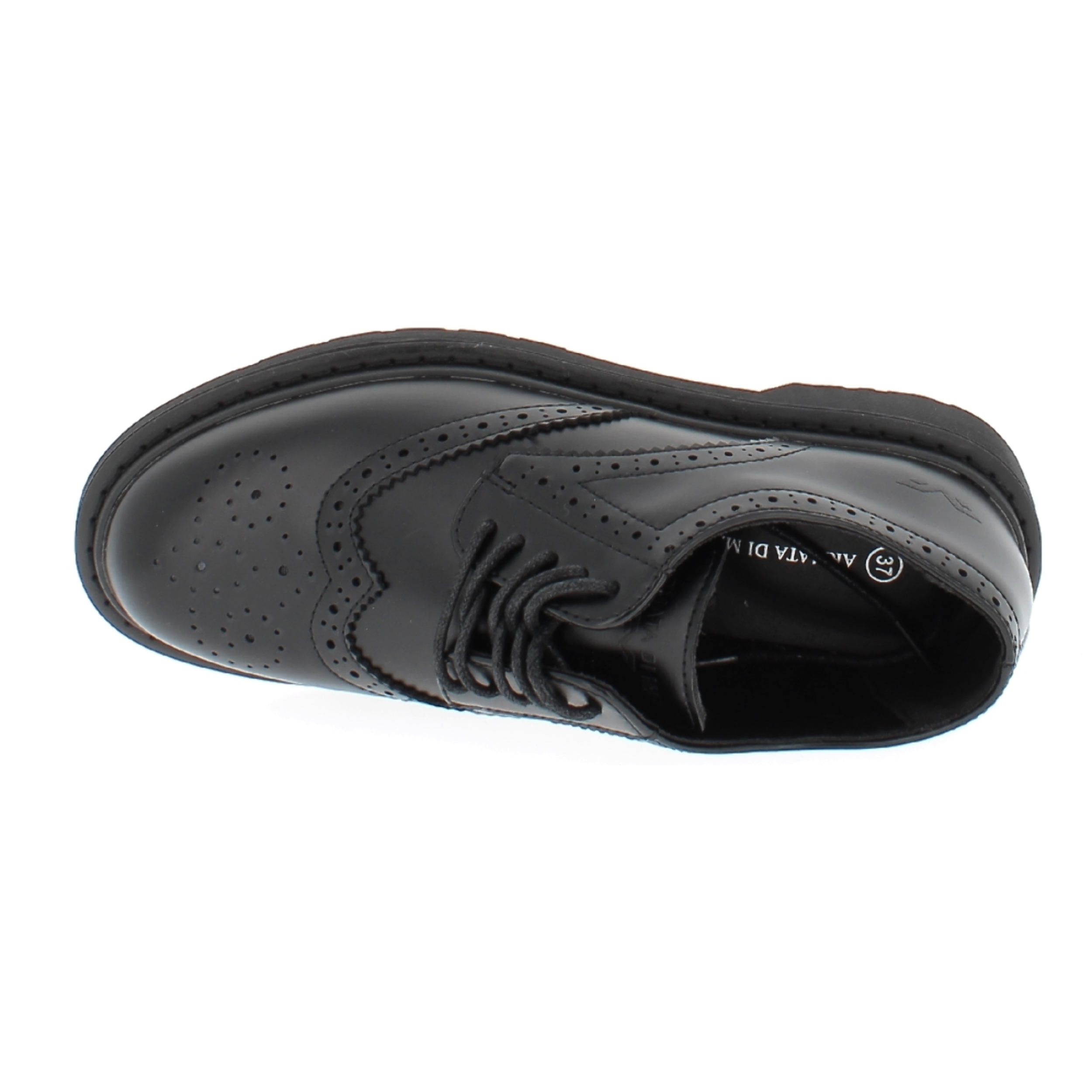 Armata di Mare Scarpe Donna Derby Allacciato con Soletta in Memory Foam AMD W42H72 Black