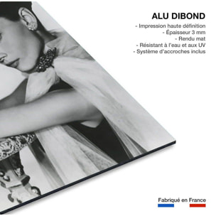 Tableau connu Audrey Hepburn Tableau alu Dibond