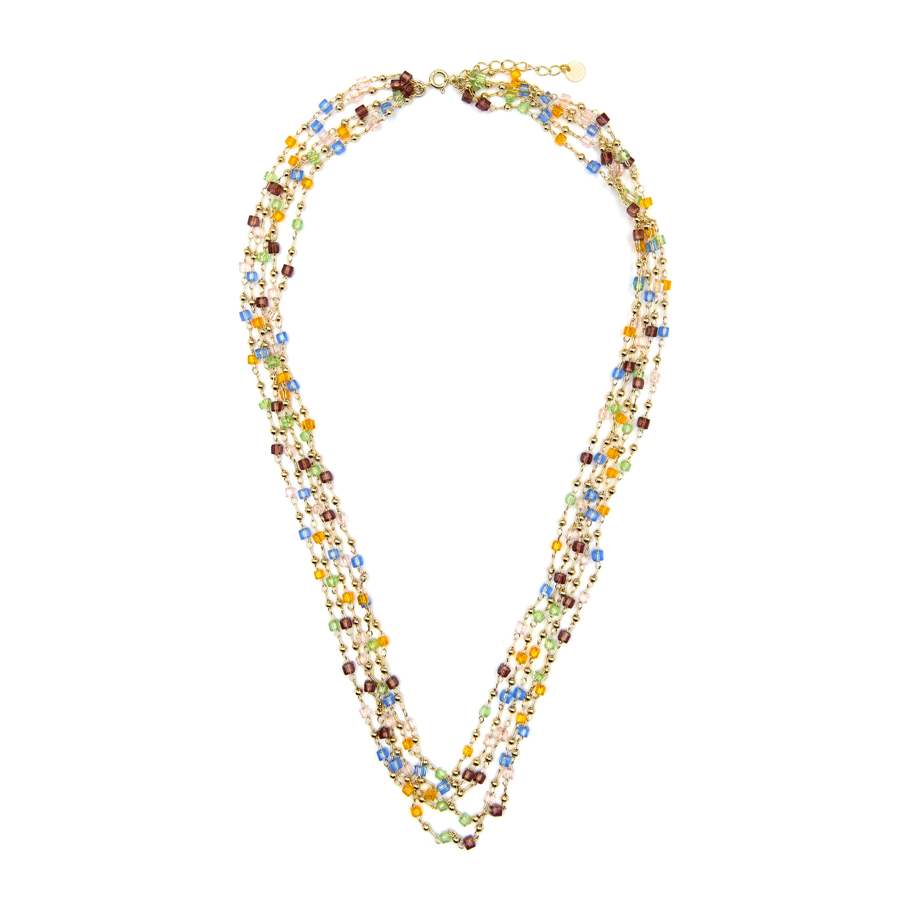 Collar Goben acabado oro amarillo 18k