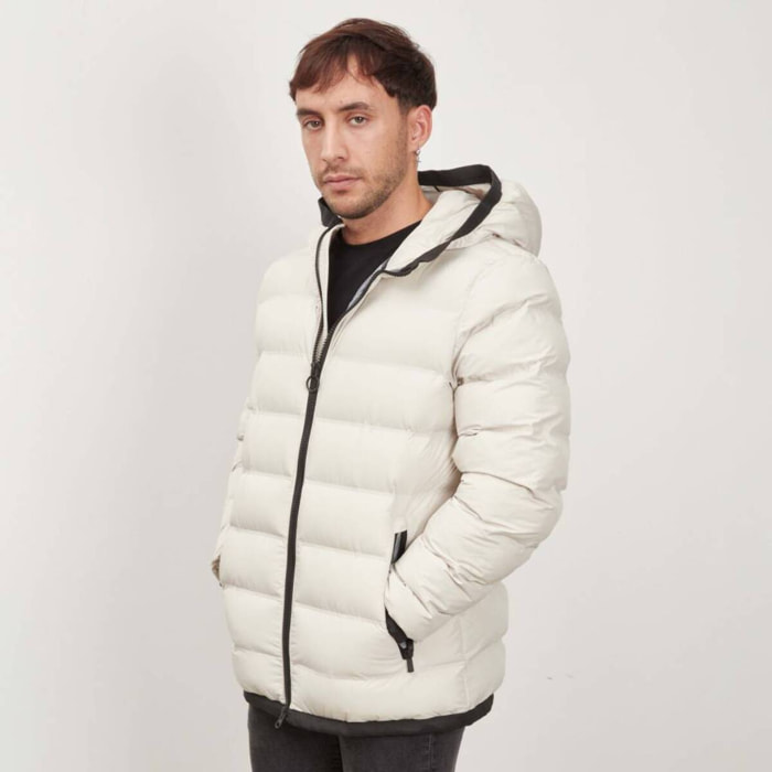 Chaquetas Hombre de la marca GEOX  modelo SPHERICA HOOD JKT BLANCO