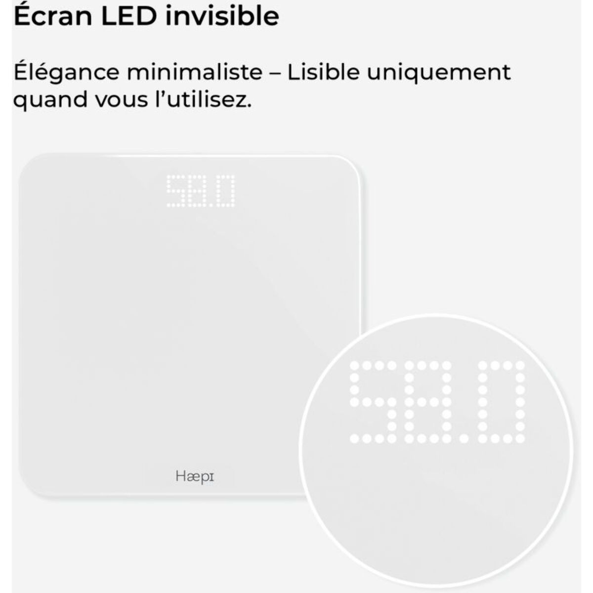 Pèse personne HAEPI Hi-Taylor-WH