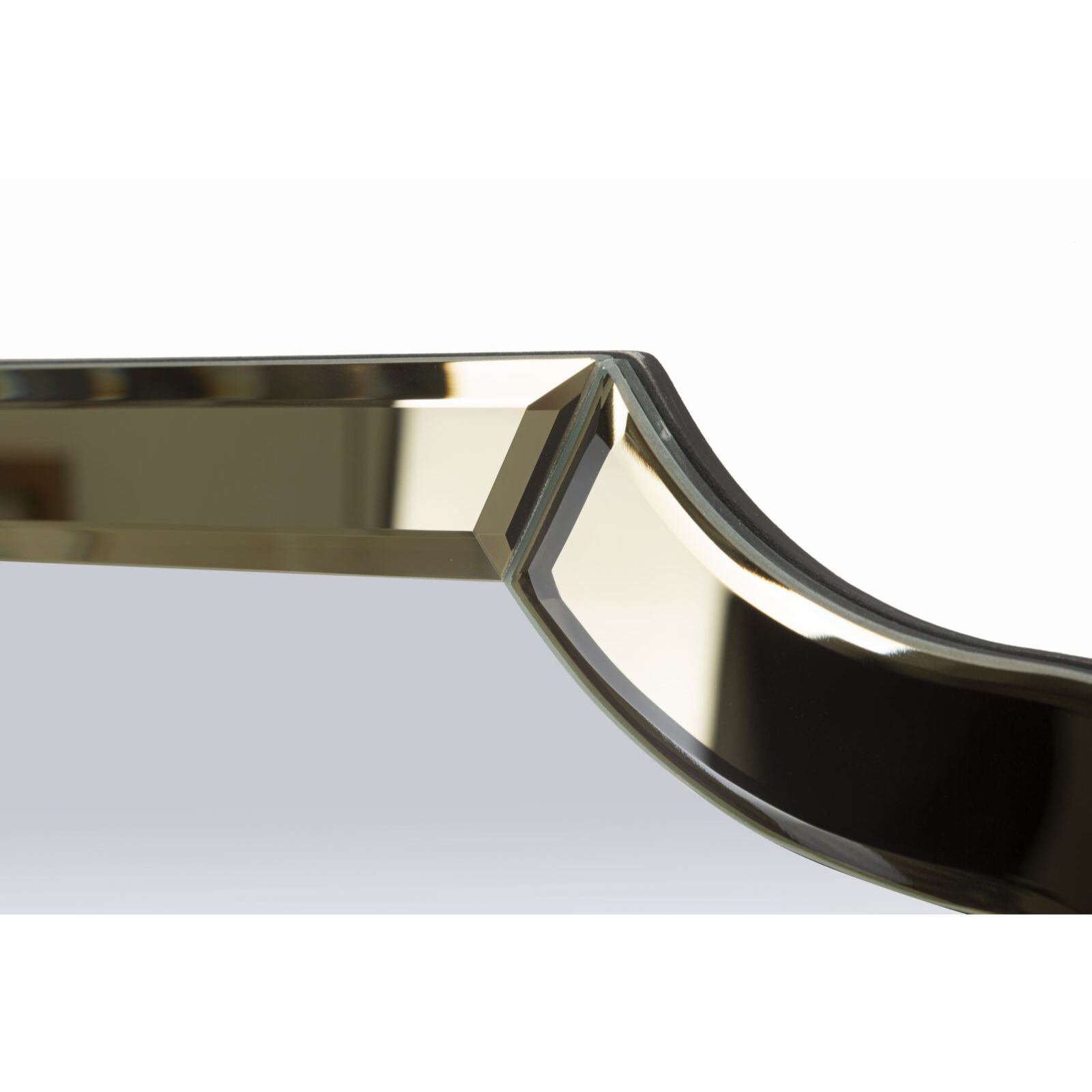 SPECCHIO DA MURO ISTANBUL ORO CM 60X1X90 (MISURA SPECCHIO CM 54X84,5)