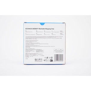 Lingettes et serpillères ECOVACS Lavage rotatif microfibre DWP040020 robot Deebot Omni
