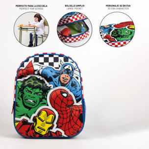 Mochila Infantil 3D Avengers