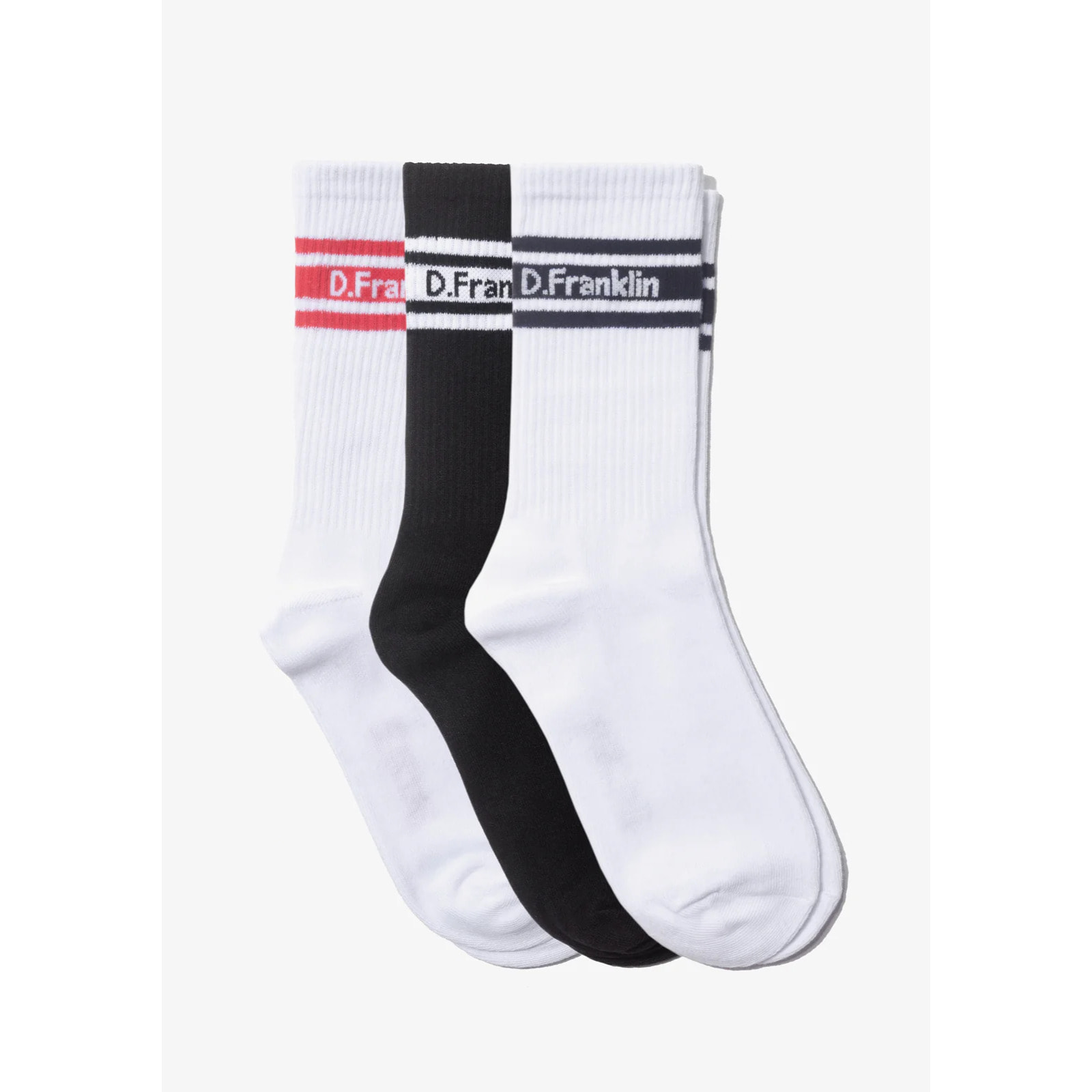 Pack 3 Calcetines DF 3 Stripes Básicos