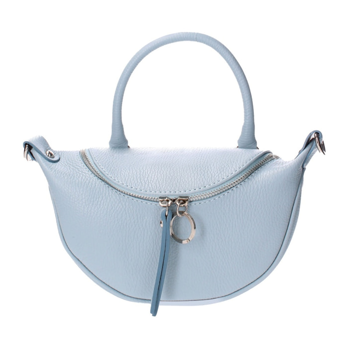 Borsa a mano da donna - Modello Mae - Vera pelle - 26.0 x 13.0 x 8.0 cm