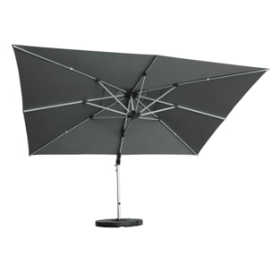 Ombrellone Aroma 4*4Grigio