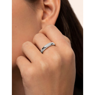 Anelli Signet Ivory in Argento