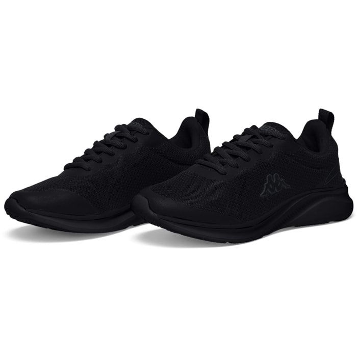 Kappa - Sneakers Uomo Donna Nero - Logo Sandy