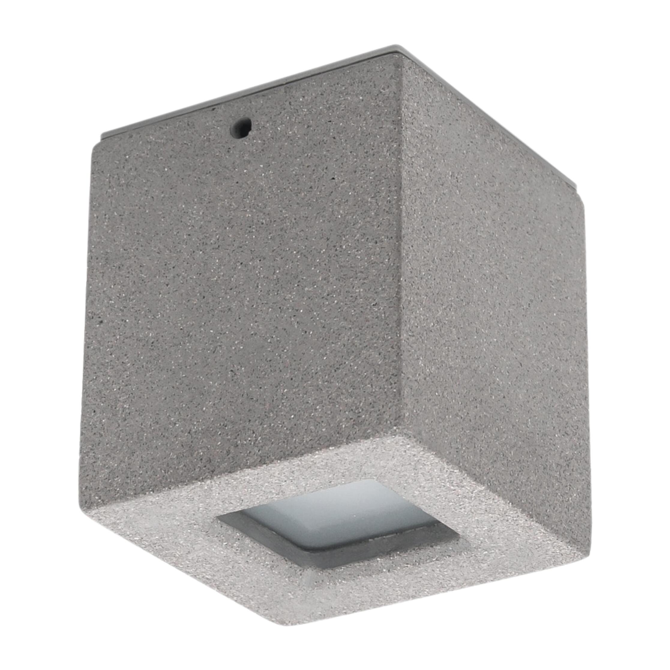 Forlight Plafon Ip44 Alma Gu10 8W Cemento