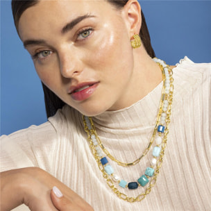 Collar Lux by Lux acabado en oro 18k