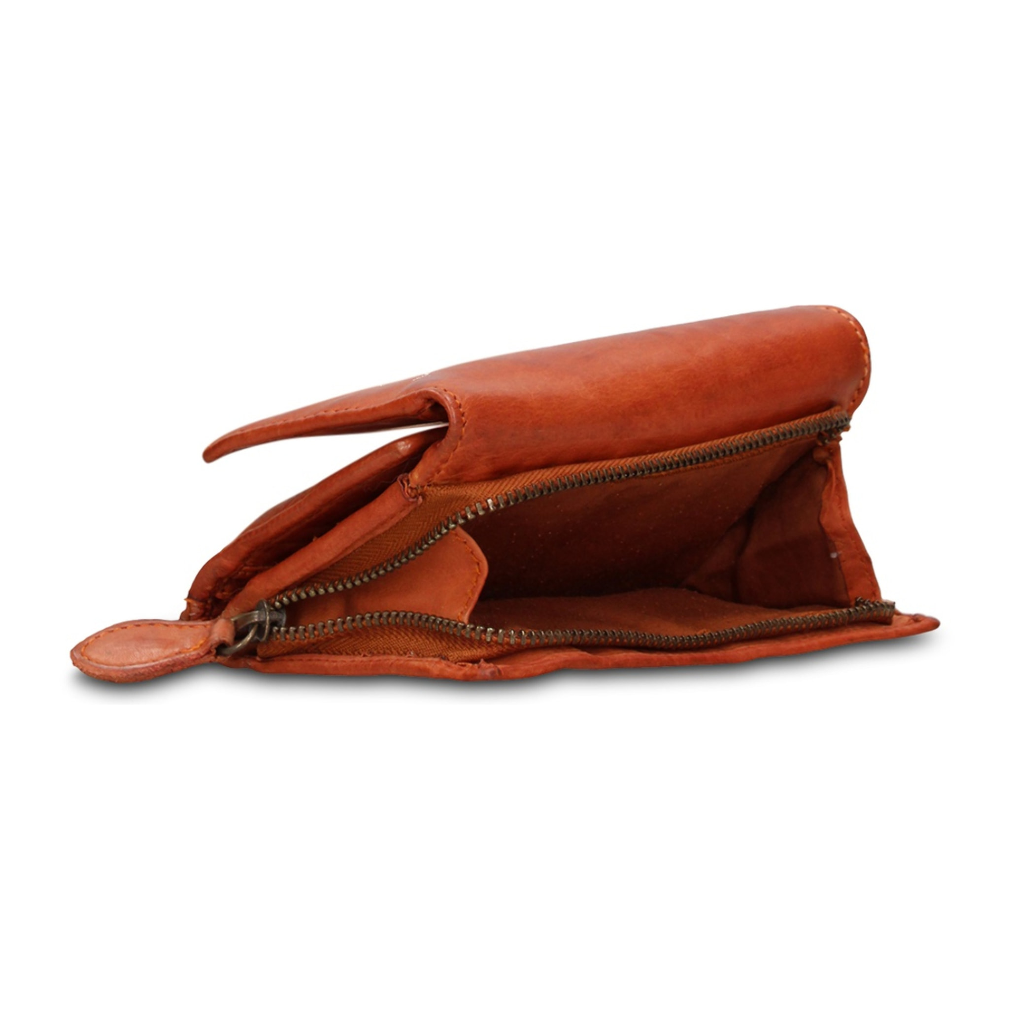 Portafoglio uomo in vera pelle - Modello Boreal - Casual - 14.0 x 9.0 x 4.5 cm