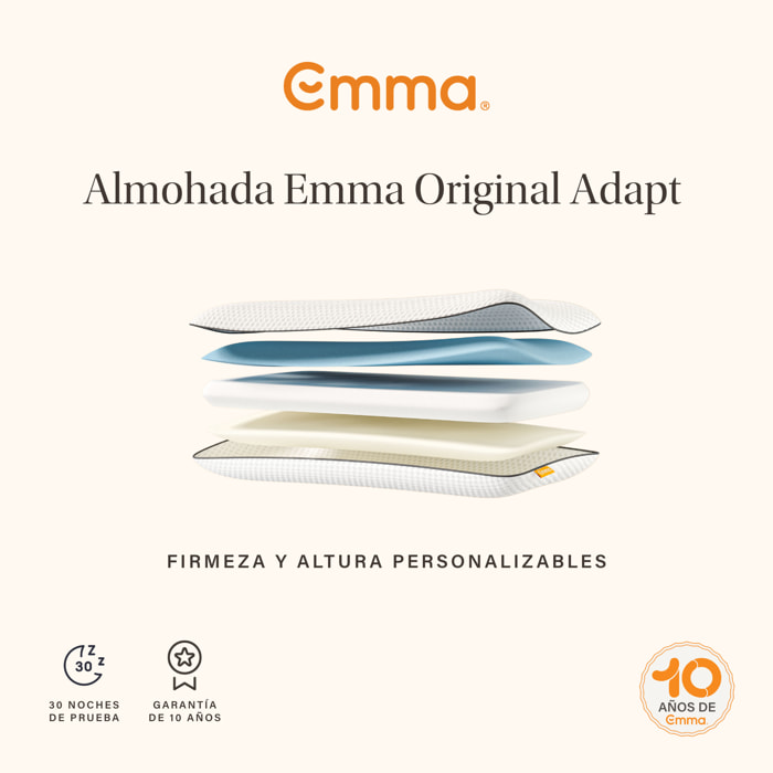 2x Almohada Original Adapt