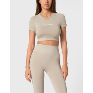 PLEIN SPORT Maglietta con scollo a V