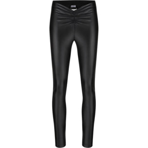 Versace Jeans Couture Leggings rifiniti con ruches di Versace Jeans Couture