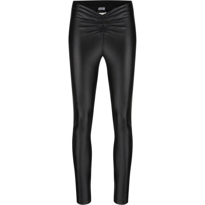 Versace Jeans Couture Leggings rifiniti con ruches di Versace Jeans Couture