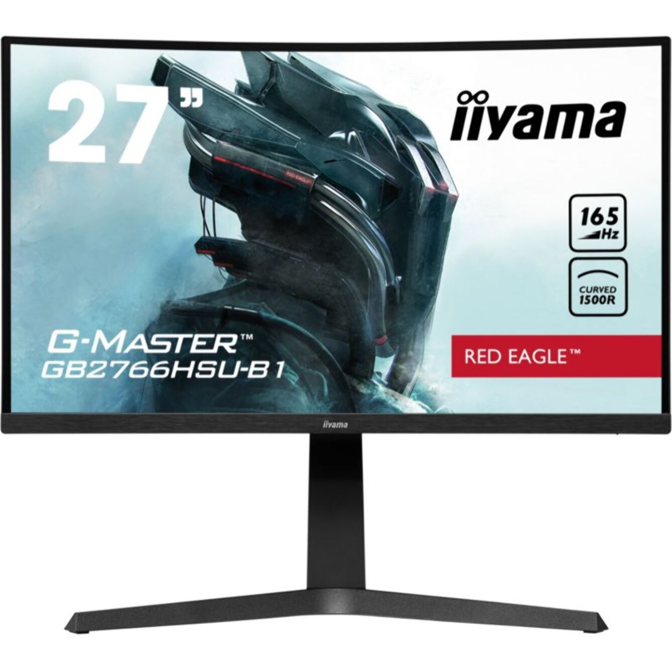 Ecran PC Gamer IIYAMA G-MASTER GB2766HSU-B1 Incurvé 27'' VA