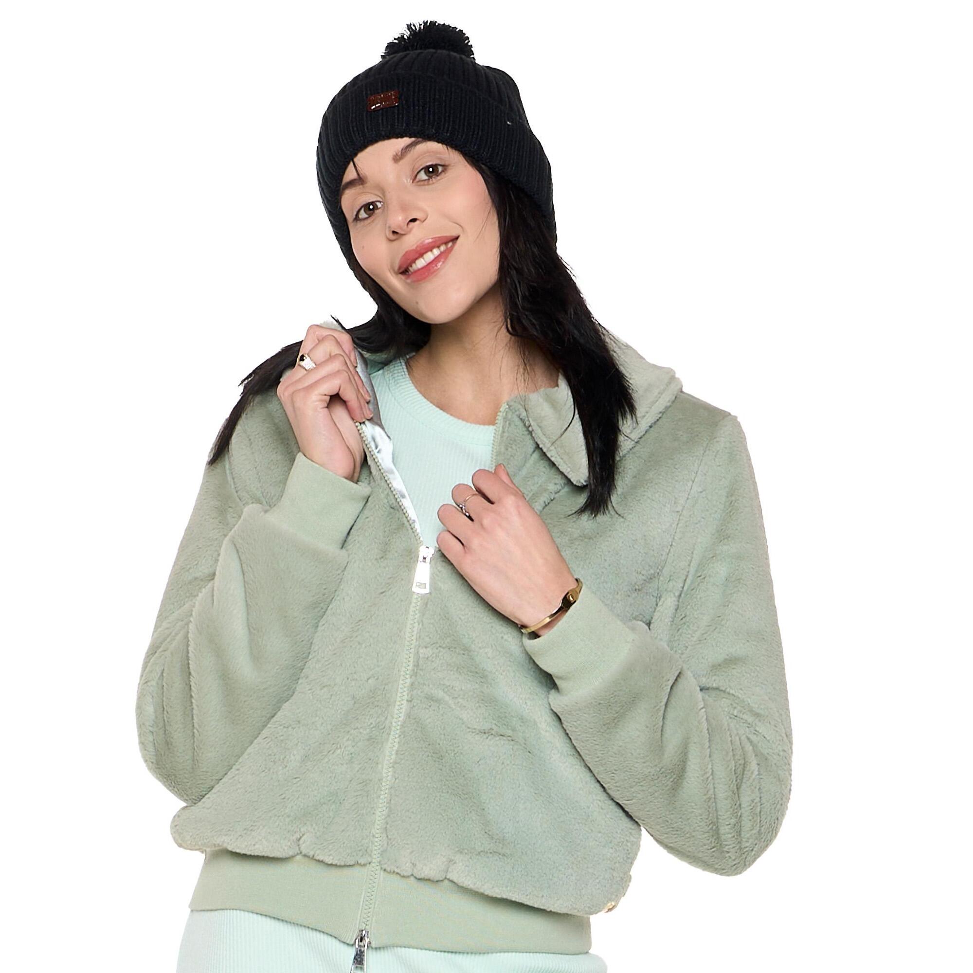 Giacca in sherpa morbida invernale da donna 'Never Without'