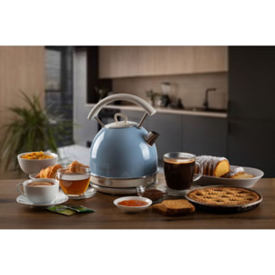 Bouilloire ARIETE vintage bleue 1.7l
