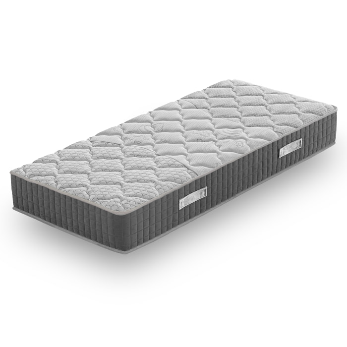 Materasso 80x200 in Memory Foam - Ortopedico - Alto 25 cm - 5 cm Memory Foam Termico