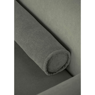 Felix - canapé modulable 2 places en tissu texturé - Vert