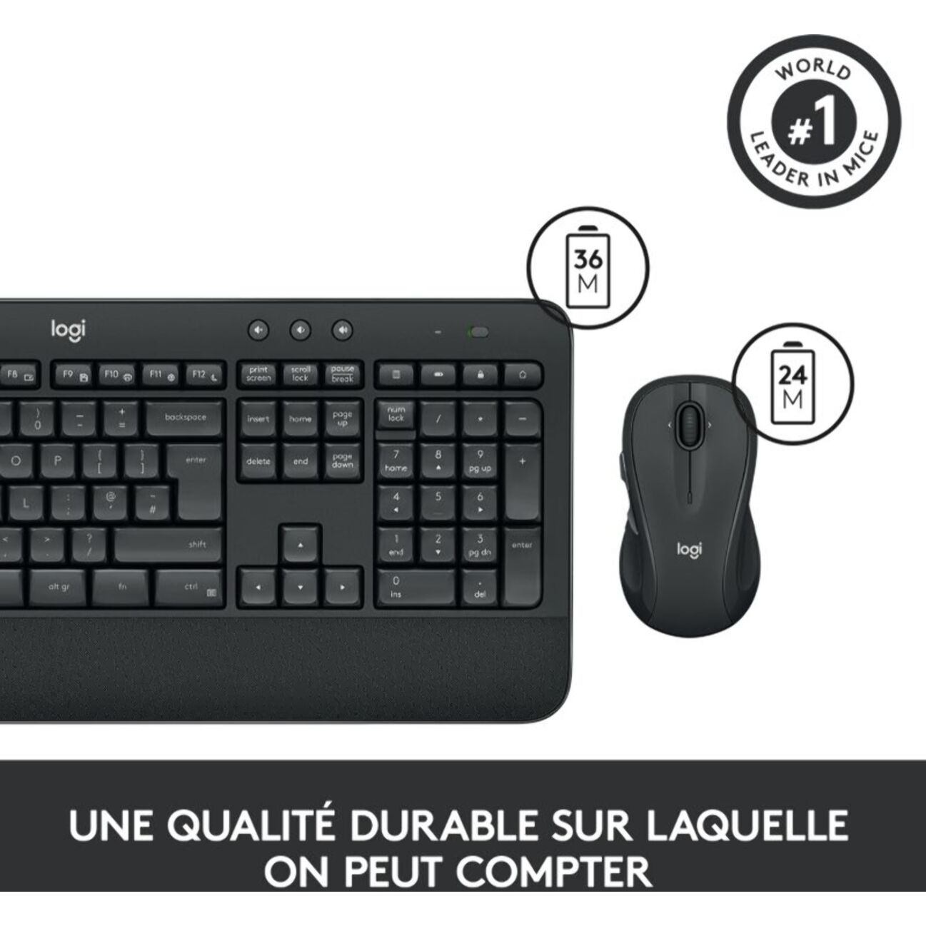 Clavier + Souris LOGITECH MK545 Advanced