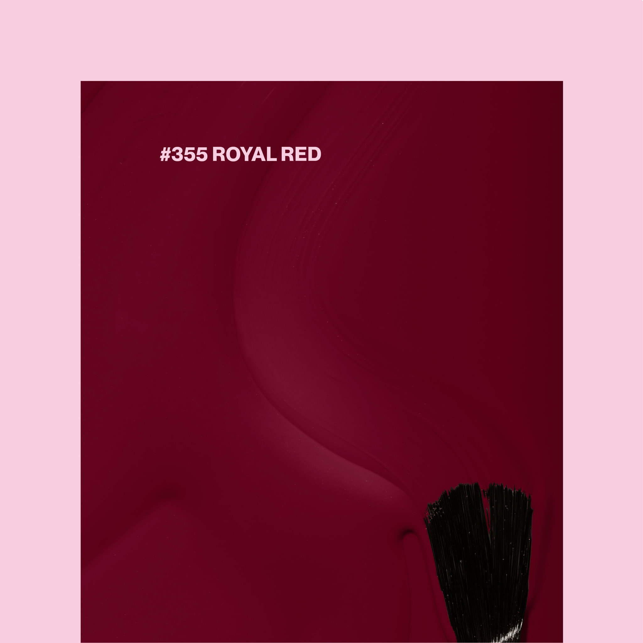 Vernis semi-permanent - 355 Royal Red - 15 ml
