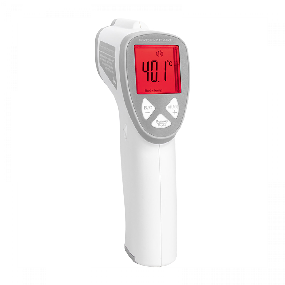 Thermomètre frontal sans contact ProfiCare PC-FT 3094 Blanc /Argent