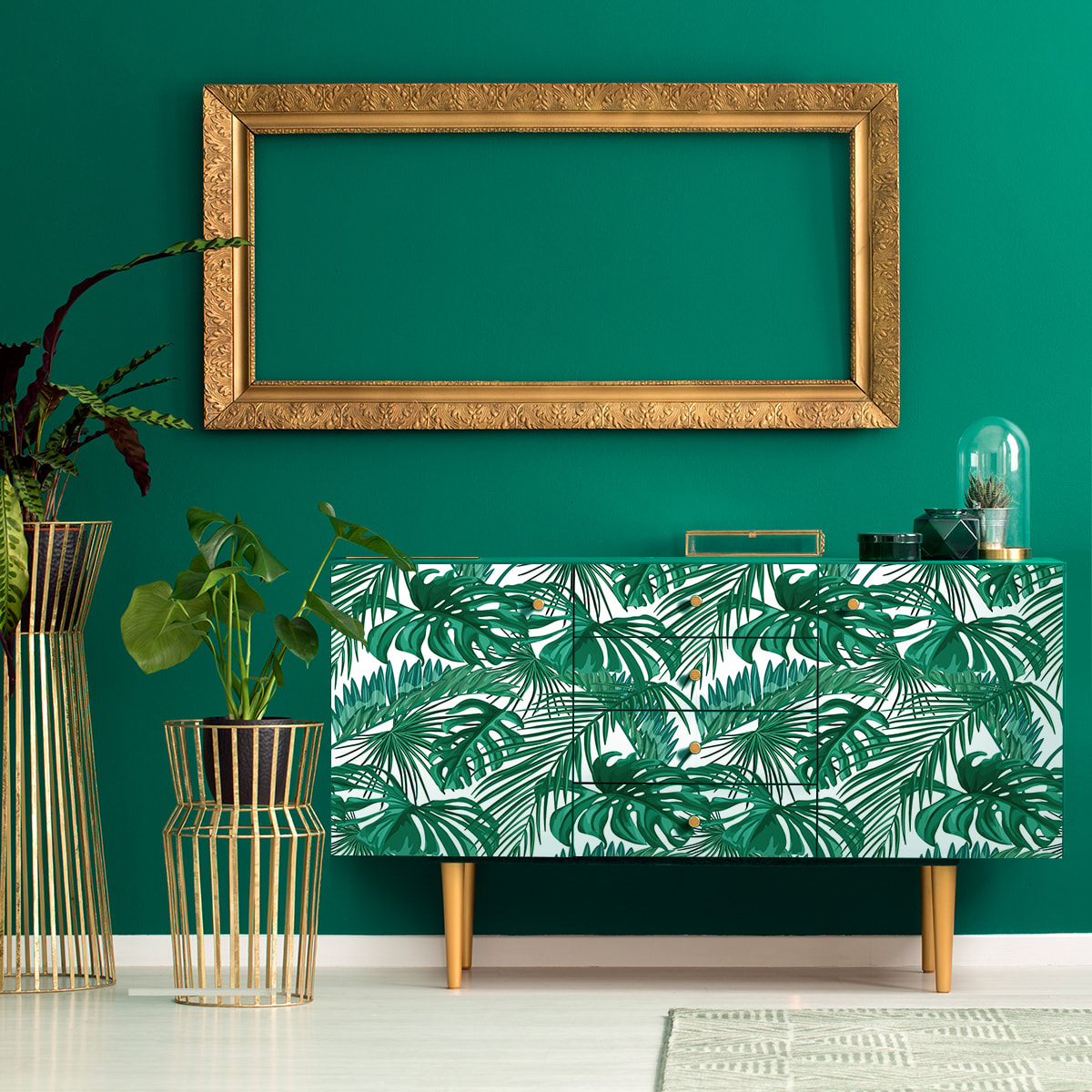 Sticker meuble tropical Tahuata 40 x 60 cm