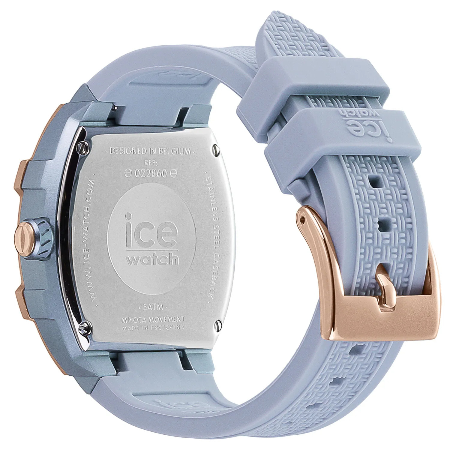 Reloj Ice 022860 Mujer Analogico Cuarzo con Correa de Silicona