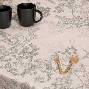 Nappe anti-taches SOMA GRIS CLAIR - en 100 % coton