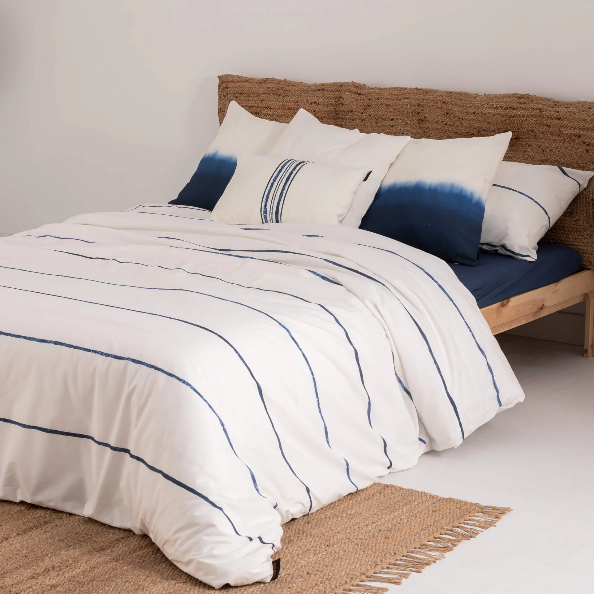 Housse de couette en 100% coton 157 fils Ibiza