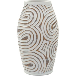 VASO RESINA OBLIX CM Ø 19,5X35 (APERTURA CM Ø 10,5)