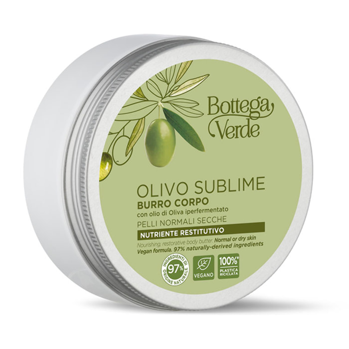 Olivo Sublime - Burro corpo - nutriente restitutivo