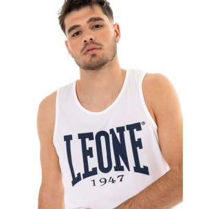 Canotta Leone 1947 Apparel con grande logo Boxing. Stile deciso per allenamento.