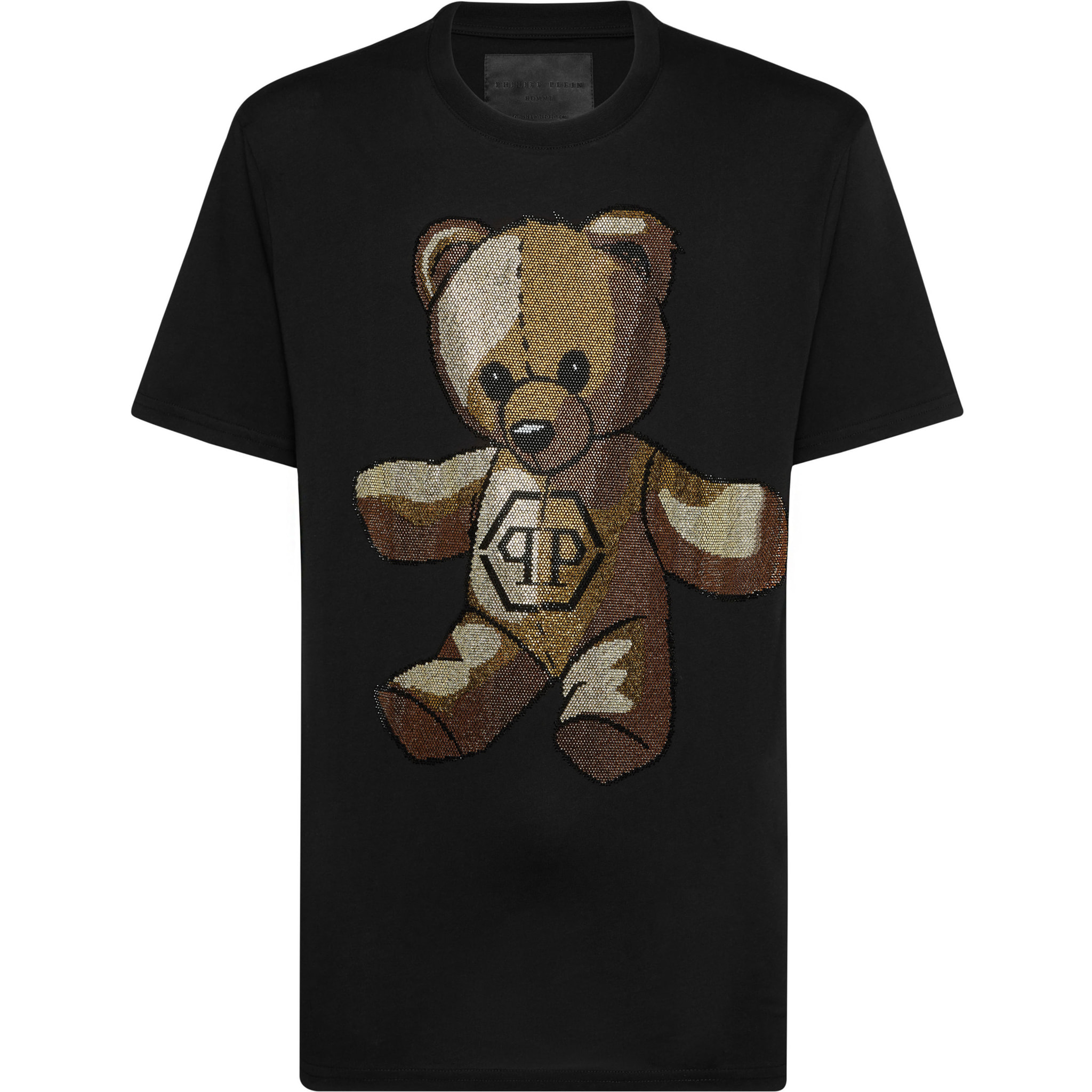 PHILIPP PLEIN T-Shirt Round Neck TEDDY