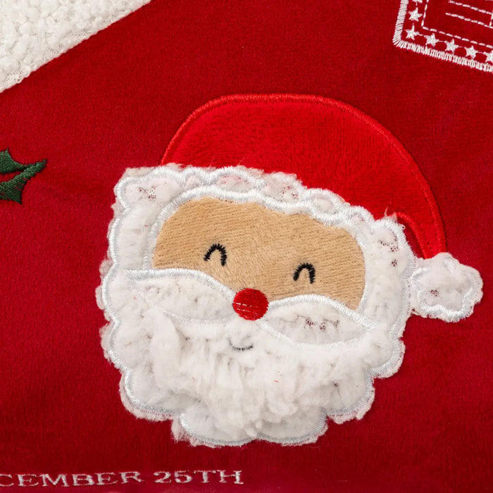 Coussin lettre Père Noël 50x30cm