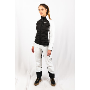 Giacca isolante ibrida ECOActive da donna di ECOON - Nero / Bianco