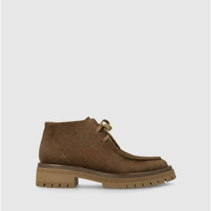 BOTINES MARRONES BER5049
