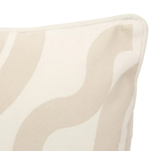 Coussin Lilou rectangulaire 30x50cm blanc