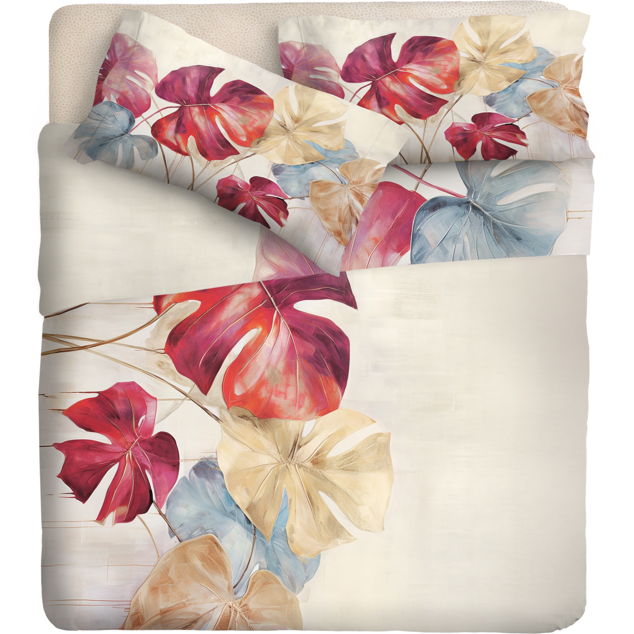 Parure Lenzuola fotografico Piazzato Fine-Art 2 Piazze Disegno Iris