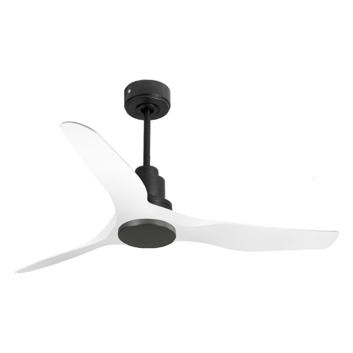 Ventilador de techo Modo Invierno/Verano Termostato Wifi Motor DC Techos Inclinados Mando a Distancia Adaptador 2/3 Aspas Hypersilence Memoria Vendible Shopify (AUTOMATICO) ThassosD127C0464566 PURLINE