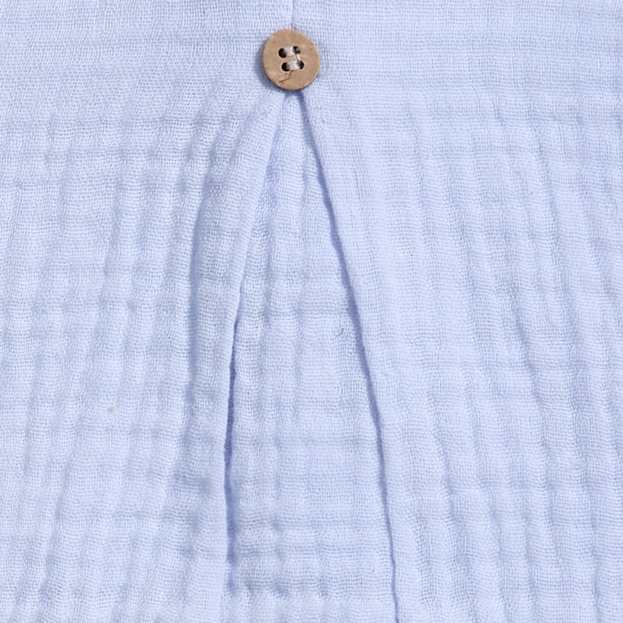 Body bebé manga corta bambula botones